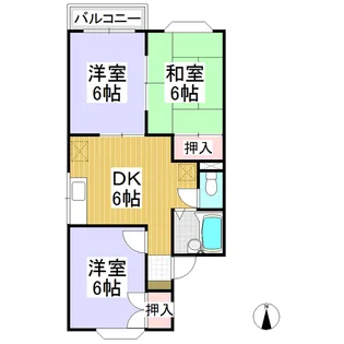 軽井沢時田ハウス【1階】の間取り