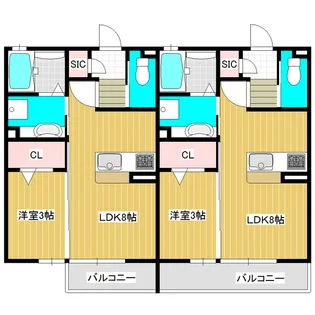 Natura【2階】の間取り