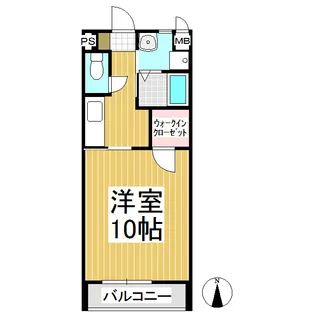 オーク・ルミナスⅡ【1階】の間取り