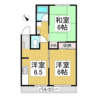 ユリナレジデンス【2階】の間取り
