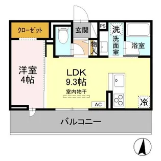 トリシア西軽井沢 月【3階】の間取り