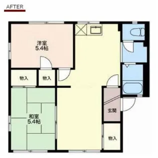 タウニィ岳南C【1階】の間取り
