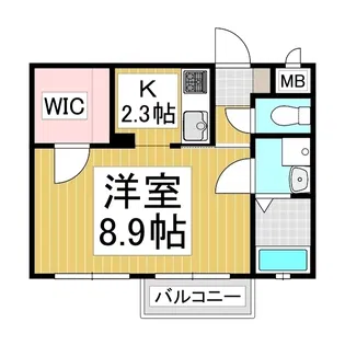 モンテ・セレッソ【1階】の間取り