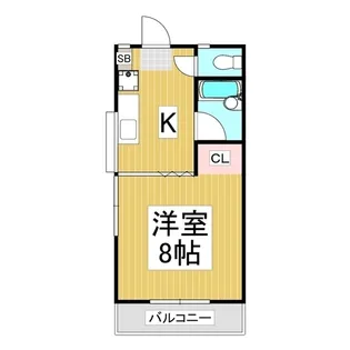 ハイツ中澤【2階】の間取り