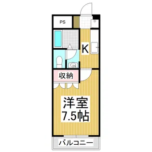 L・SANSEN【1階】の間取り