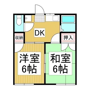 ブラボー50 №5【1階】の間取り