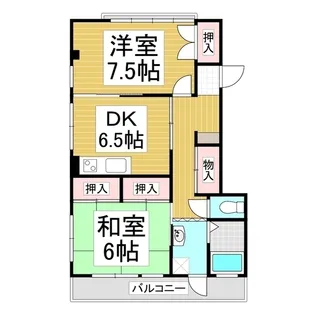 第一藤森ビル【2階】の間取り
