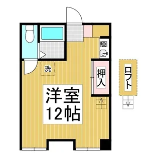 サンレスト蓼科【2階】の間取り