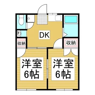 ブラボー50 №15【2階】の間取り