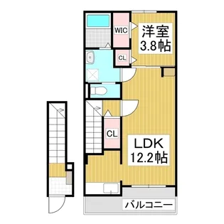レコンフォール・K【2階】の間取り