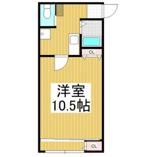 メイコウビルNo.2【3階】の間取り