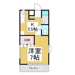 メゾンすいげつ【1階】の間取り