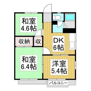 レインボー170【1階】の間取り