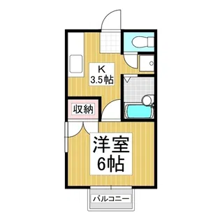 ヴィラ・シュピーツ【1階】の間取り