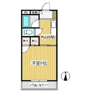 石坂マンション【3階】の間取り