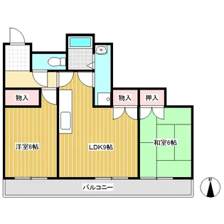 モアグレース16【7階】の間取り