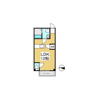 La tour net.un【1階】の間取り