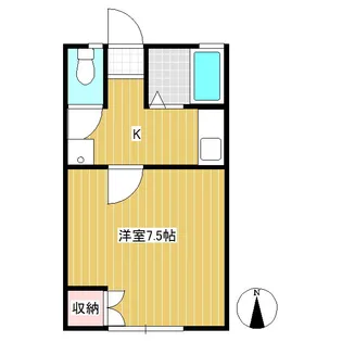 エイトビル【2階】の間取り