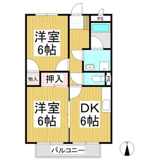 サープラスT【1階】の間取り