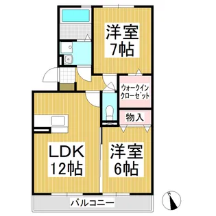 サンクレスト【2階】の間取り