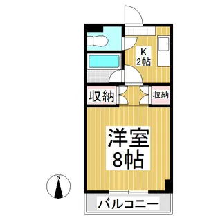 FIVE【1階】の間取り