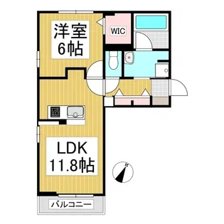 Flore【3階】の間取り