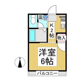 スイングN3【2階】の間取り