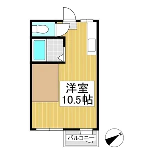グリーンハウスイデⅠ【2階】の間取り