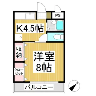 Solaire KEN【1階】の間取り