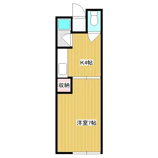 ハイツ大王【3階】の間取り