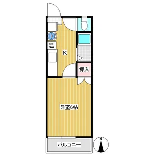 ウェルブレッド本郷【3階】の間取り