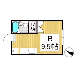 赤松町ビル【3階】の間取り
