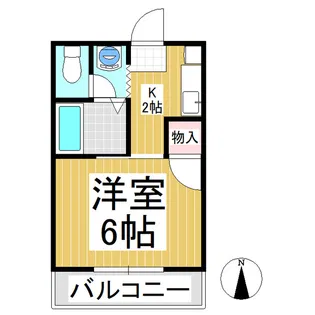 スイングN2【2階】の間取り