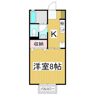 オークヒルズ【2階】の間取り