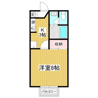 エトワール高山【2階】の間取り