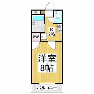 アビタシオンラフィネ【305号室】の間取り