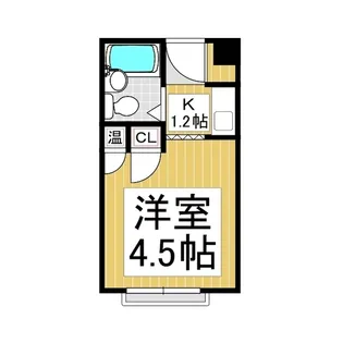 STELLA【308号室】の間取り