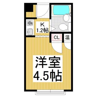 STELLA【209号室】の間取り