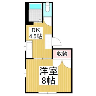 フレグランスエース【1階】の間取り