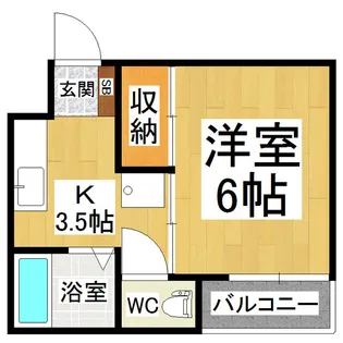 サクラハイツ【201号室】の間取り
