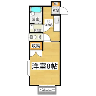 PALハウス【2階】の間取り