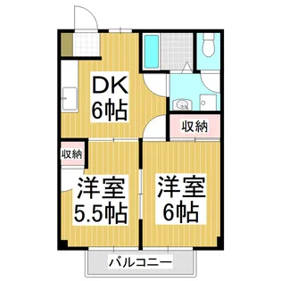 ネオ・2000【1階】の間取り