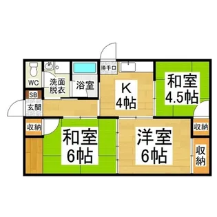 長野県塩尻市広丘吉田【一戸建】の間取り