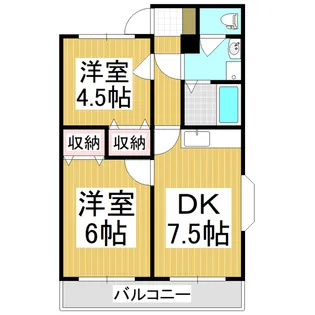 ドリームマンション【203号室】の間取り