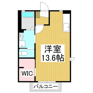 ブルーバトー【103号室】の間取り