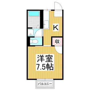 フレグランス パル【1階】の間取り