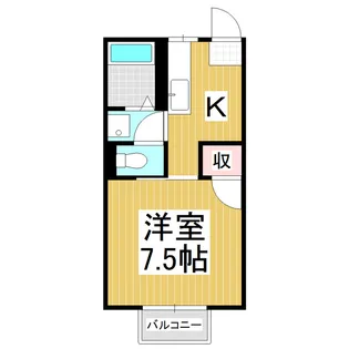 フレグランス パル【1階】の間取り