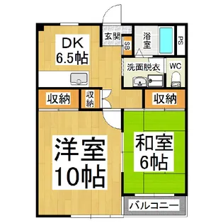 塩尻今井ビル【202号室】の間取り