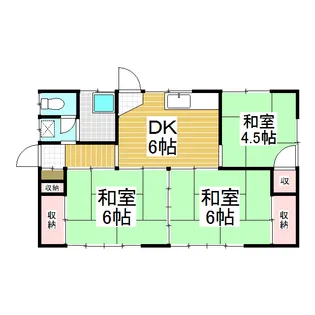 長野県塩尻市宗賀【一戸建】の間取り