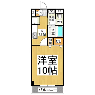 サン・ラザール【501号室】の間取り